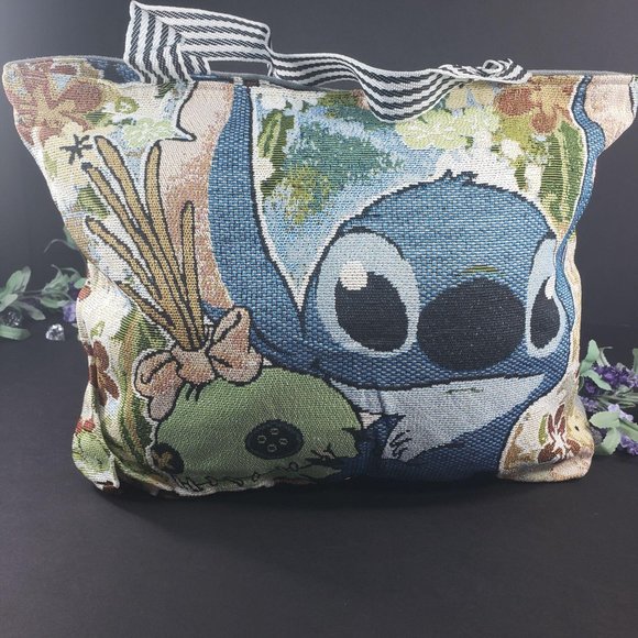 Boutique Handbags - Stitch Canvas Casual Shoulder Tote Bag